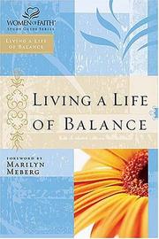 Cover of Living a Life of Balance by Women of Faith