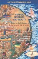 Front cover of Reason, morality, and beauty by Bindu Puri