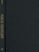 Cover of Public sociology by Dan Clawson