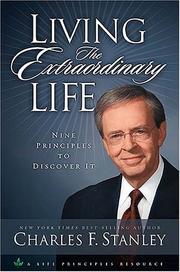 Cover of Living the extraordinary life by Charles F. Stanley