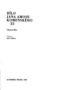 Front cover of Dílo Jana Amose Komenského by Johann Amos Comenius