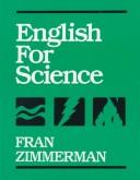 Front cover of English for science by Fran Zimmerman