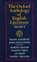 Front cover of The Oxford anthology of English literature by Frank Kermode