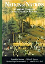 Front cover of Nation of Nations by James West Davidson