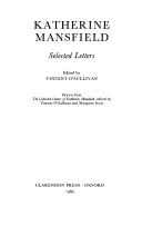 Cover of The letters of Katherine Mansfield by Katherine Mansfield