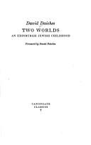 Cover of Two worlds by David Daiches