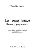 Front cover of Les Jeunes France by Théophile Gautier