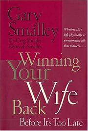 Cover of Winning your wife back by Gary Smalley