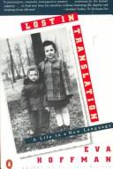 Cover of Lost in translation by Eva Hoffman