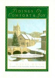 Front cover of Tidings of comfort and joy by T. Davis Bunn