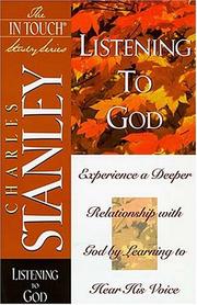 Cover of Listening to God by Charles F. Stanley