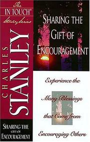 Cover of In Touch Study Series,the Sharing The Gift Of Encouragement by Charles F. Stanley