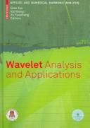 Front cover of Wavelet analysis and applications by Wavelet Analysis and Applications 2005 (2005 University of Macau)