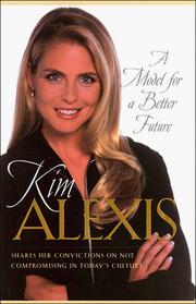 Cover of A model for a better future by Kim Alexis