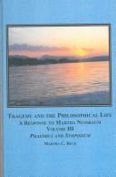 Front cover of Tragedy and the philosophical life by Martha C. Beck