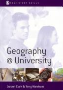 Cover of Geography@university by G. Clark