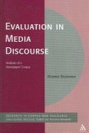 Cover of Evaluation in media discourse by Monika Bednarek