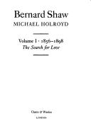 Cover of Bernard Shaw by Holroyd, Michael.