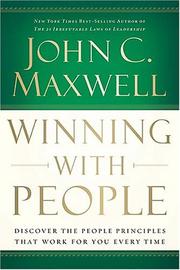 Cover of Winning with People by John C. Maxwell