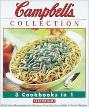 Front cover of Campbell's Collection 3 Cookbooks in 1 by Publications International Ltd
