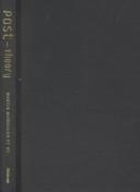 Cover of Post-theory by Martin McQuillan