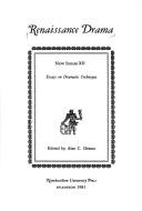 Front cover of Renaissance Drama: New Series, No 12 by Alan C. Dessen