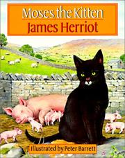 Cover of Moses the kitten by James Herriot