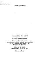 Front cover of La verdad sobre el caso Savolta by Eduardo Mendoza