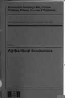 Front cover of Economics reading lists, course outlines, exams, puzzles & problems by Edward Tower