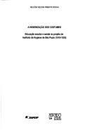 Front cover of A higienização dos costumes by Heloísa Helena Pimenta Rocha