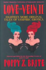 Front cover of Love in Vein II by Poppy Z. Brite
