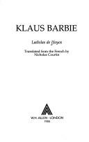 Cover of Barbie by Ladislas de Hoyos