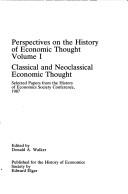Cover of Perspectives on the History of Economic Thought: Classical and Neoclassical Economic Thought by Donald A. Walker