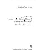 Front cover of "--Welch ein wundervoller Sternenhimmel in meinem Herzen --" by Christian Paul Berger