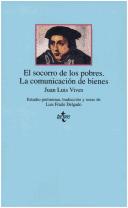 Cover of De comunione rerumde / De subventione pauperum by Juan Luis Vives