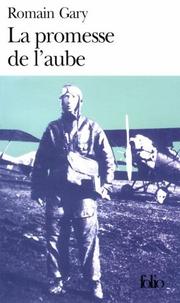 Cover of La promesse de l'aube by Romain Gary
