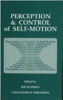Front cover of Perception & control of self-motion by Alexander H. Wertheim
