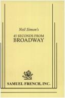 Cover of 45 seconds from Broadway by Neil Simon