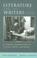 Front cover of Literature and its writers by Ann Charters
