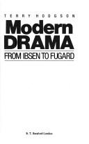 Cover of Modern drama by Terry Hodgson