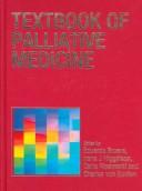 Front cover of Textbook of palliative medicine by Eduardo Bruera