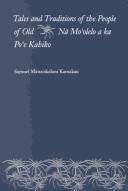 Front cover of Tales and Traditions of the People of Old by Samuel Manaiakalani Kamakau
