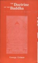 Front cover of The doctrine of the Buddha by M. Keller-Grimm