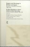 Front cover of Region and strategy in Britain and Japan by Takeshi Abe