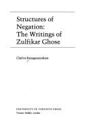 Front cover of Structures of negation by C. Kanaganayakam