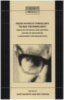 Front cover of From Physico-theology To Bio-technology: by Rodopi