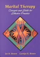 Cover of Marital therapy by Joseph H Brown