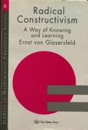 Cover of Radical constructivism by Ernst von Glasersfeld
