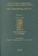 Front cover of The early modern Englishwoman by Patrick Cullen