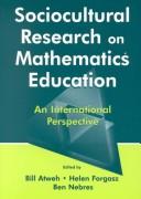 Front cover of Sociocultural research on mathematics education by Bill Atweh
